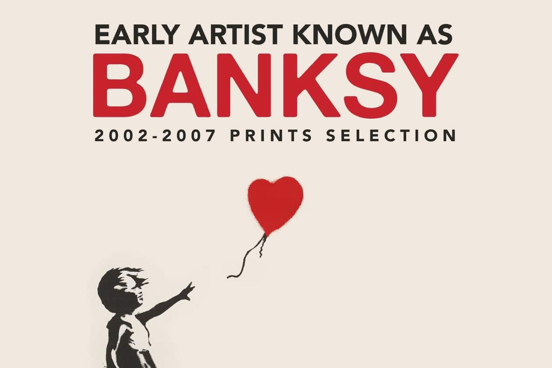 Flyer Mostra Banksy